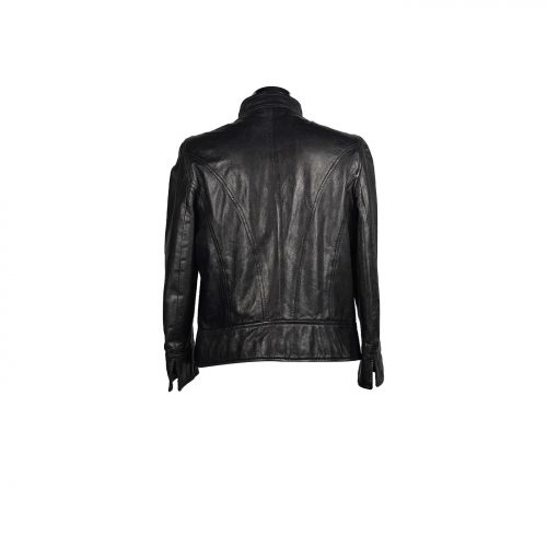 Blusao em Couro -costas