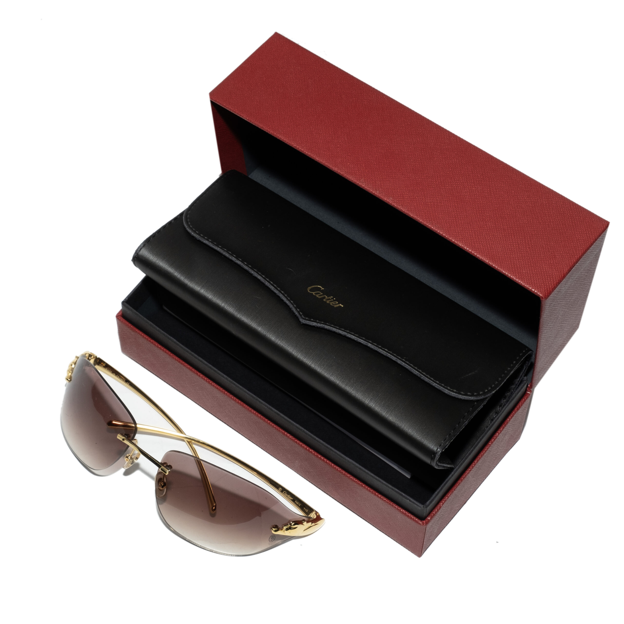 Buy Authentic Cartier Vendome Louis Aviator Frames 62 14 140 Ochialli  Sunglasses 1p7249 Online in India - Etsy