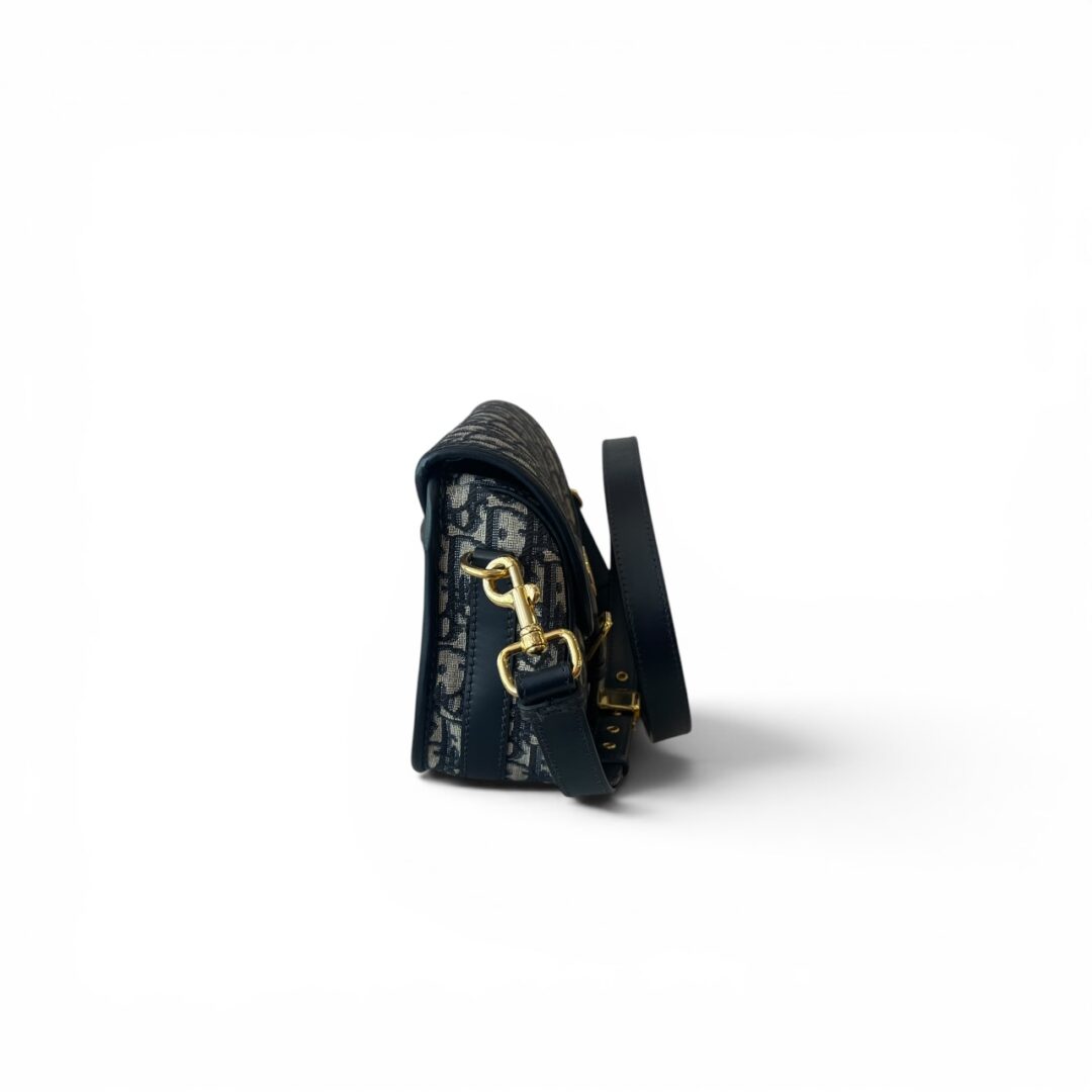 Medium dior Bobby Bag Blue Dior Oblique Jacquard - Image 3