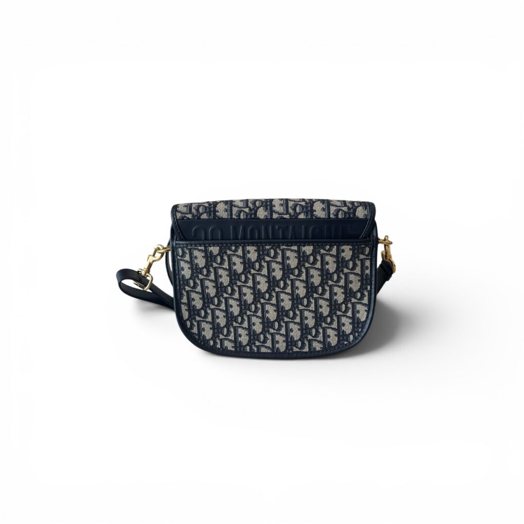 Medium dior Bobby Bag Blue Dior Oblique Jacquard - Image 4