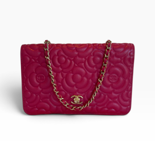 Chanel Camellia Wallet on Chain