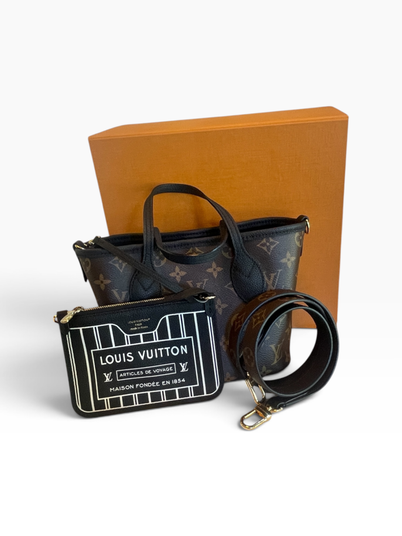 Louis Vuitton Neverfull Bandouliére Inside Out BB - Image 3