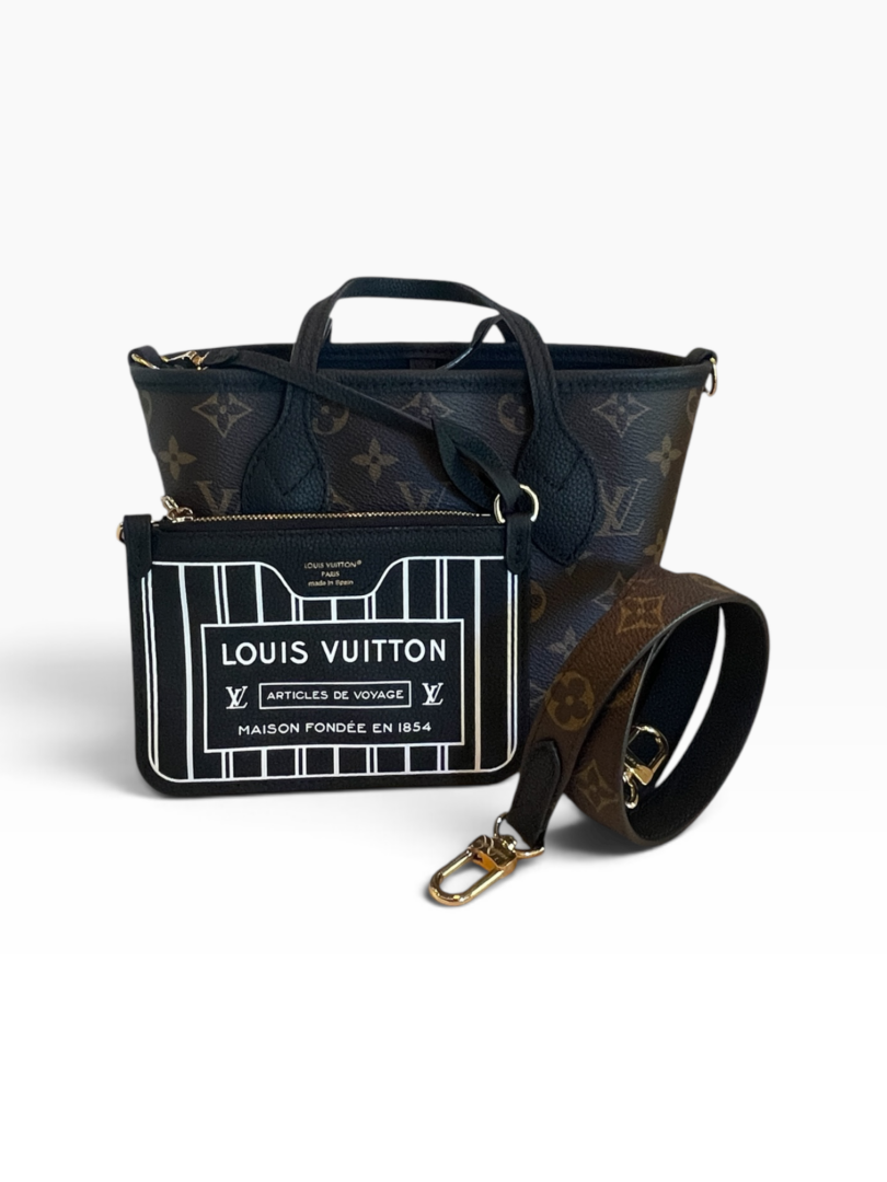 Louis Vuitton Neverfull Bandouliére Inside Out BB