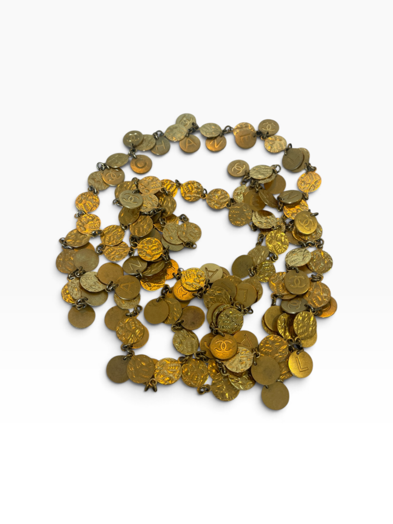 Chanel CC Rare Coins Chain Santoir (1993) - Image 3